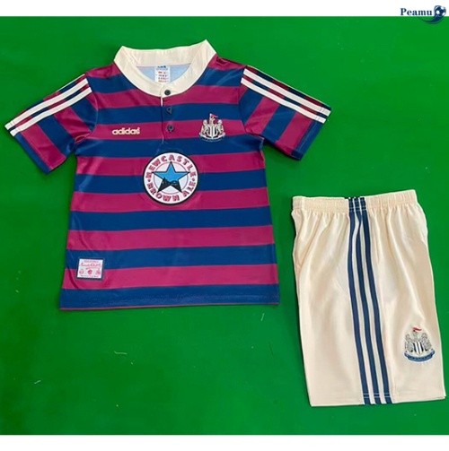 Camisola Futebol Retrô Newcastle United Crianças Alternativa Equipamento 1995-97