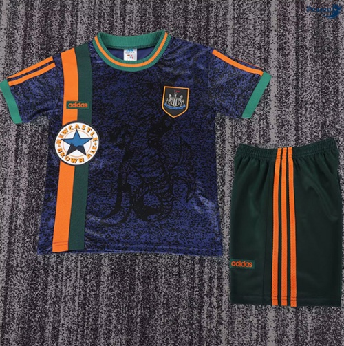 Camisola Futebol Retrô Newcastle United Crianças Alternativa Equipamento 1997-98