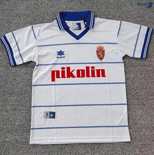 Camisola Futebol Retrô Real Saragosse Principal Equipamento 1999-00