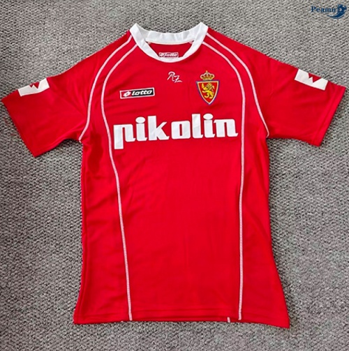 Camisola Futebol Retrô Real Saragosse Alternativa Equipamento 2004-05