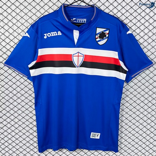 Camisola Futebol Retrô Sampdoria Principal Equipamento 2015-16