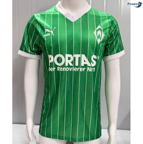 Camisola Futebol Retrô Werder Brême Alternativa Equipamento 1987-88