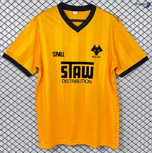 Camisola Futebol Retrô Wolverhampton Principal Equipamento 1986-87