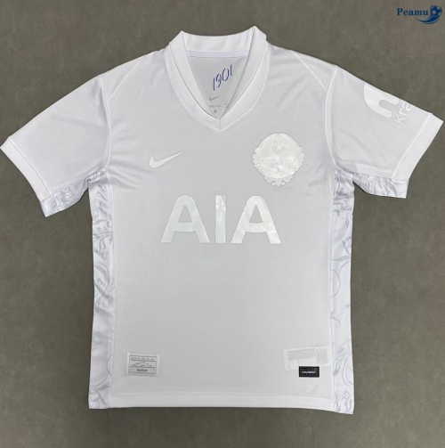 Camisola Futebol Tottenham Hotspur Equipamento 125 aniversario Branco