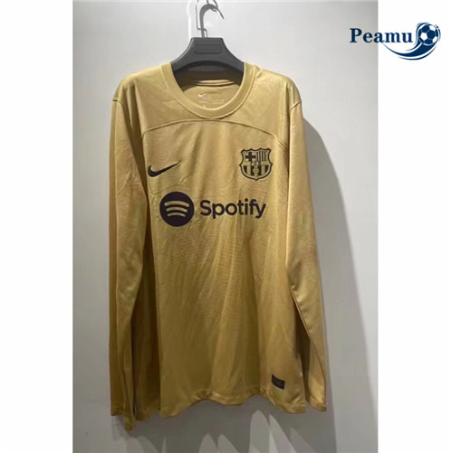 Camisola Futebol Barcelona Alternativa Equipamento Manche Longue 2022-2023 baratas