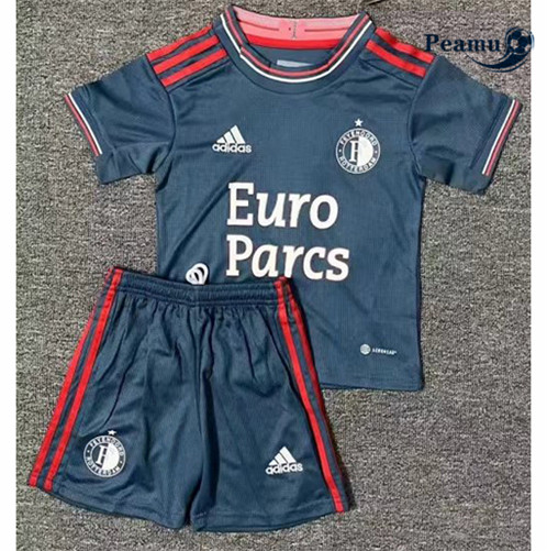 Camisola Futebol Feyenoord Alternativa Equipamento Enfant 2022-2023 baratas