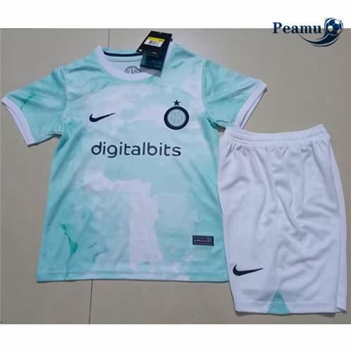 Camisola Futebol Inter Milan Alternativa Equipamento Enfant 2022-2023 baratas