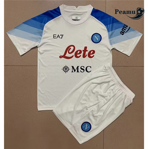 Camisola Futebol Naples Alternativa Equipamento Enfant 2022-2023 baratas
