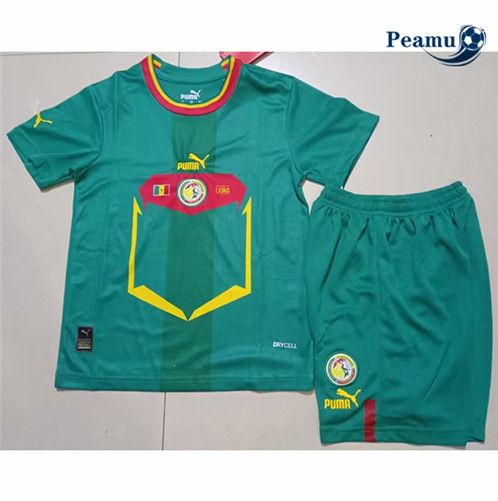 Camisola Futebol Sénégal Alternativa Equipamento Enfant 2022-2023 baratas