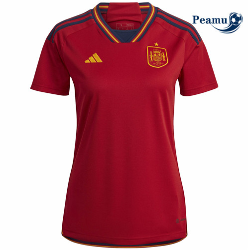 Camisola Futebol Espanha Mulher Principal Equipamento 2022-2023 baratas