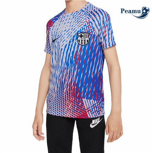 Novas Camisola Futebol Barcelona Equipamento Pre-Match Top 2022-2023 personalizadas