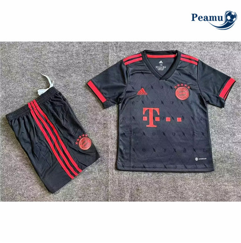 Novas Camisola Futebol Bayern de Munique Crianças Terceiro Equipamento 2022-2023 online