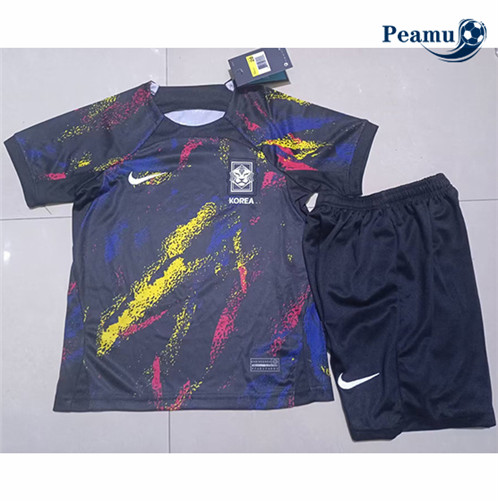 Comprar Camisola Futebol Coréia Crianças Alternativa Equipamento 2022-2023 personalizadas