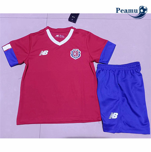 Comprar Camisola Futebol Costa Rica Crianças Principal Equipamento 2022-2023 baratas