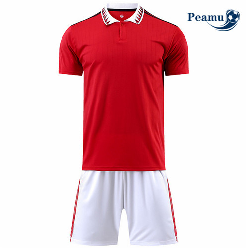 Comprar Camisola Kit Equipamento Training foot Sem logotipo da marca + Pantalon Rouge 2022-2023 online