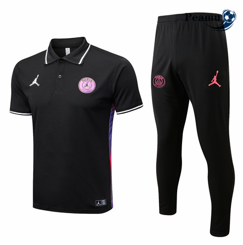 Novas Camisola Kit Equipamento Training foot Paris PSG polo + Pantalon Noir 2022-2023 personalizadas