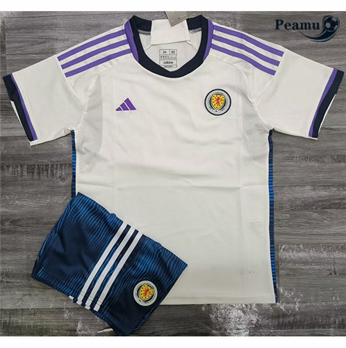 Comprar Camisola Futebol Escócia Crianças Equipamento Branco 2022-2023 baratas