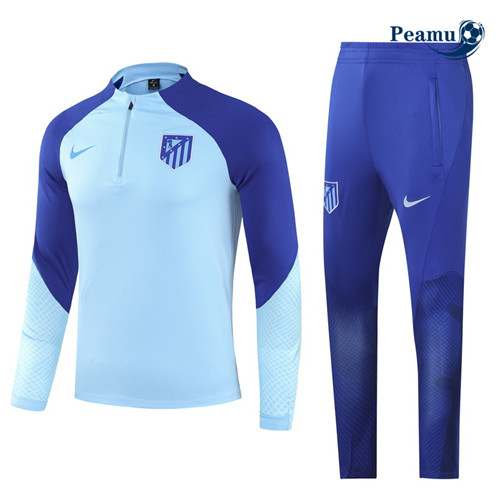 Novas Camisola Fato de Treino Atletico Madrid Azul 2022-2023 online