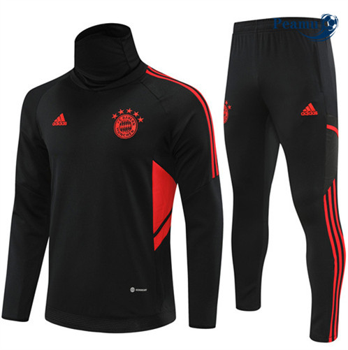 Novas Camisola Fato de Treino Bayern de Munique Noir 2022-2023 baratas