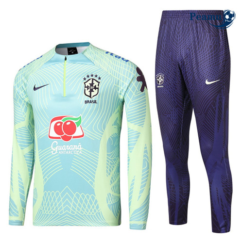 Comprar Camisola Fato de Treino Brasil Azul 2022-2023 personalizadas