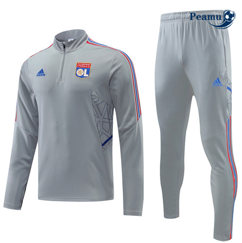 Novas Camisola Fato de Treino Lyon Cinza 2022-2023 online