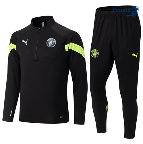 Comprar Camisola Fato de Treino Manchester City Noir 2022-2023 personalizadas