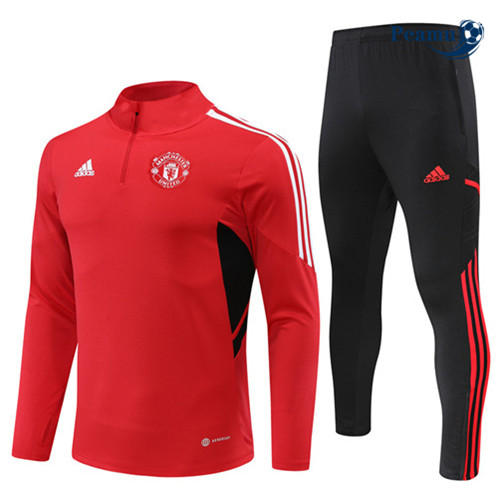 Comprar Camisola Fato de Treino Manchester United Rouge 2022-2023 baratas