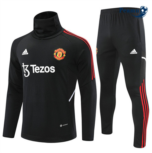 Novas Camisola Fato de Treino Manchester United Noir 2022-2023 personalizadas