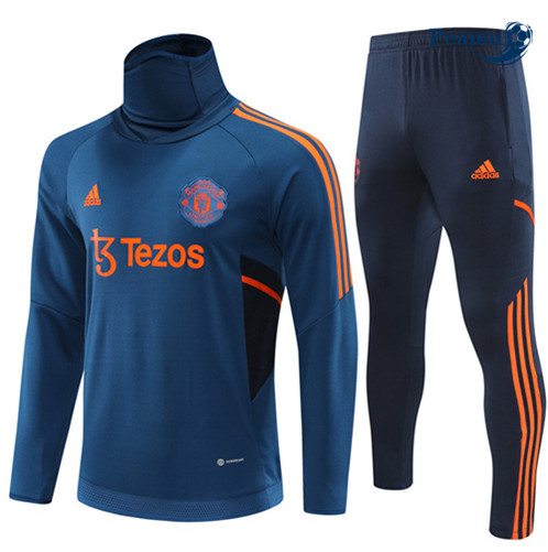 Comprar Camisola Fato de Treino Manchester United Azul 2022-2023 online