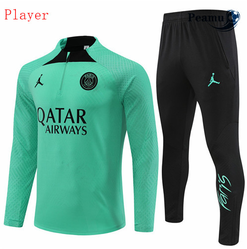 Comprar Camisola Fato de Treino Player Paris PSG Azul 2022-2023 personalizadas
