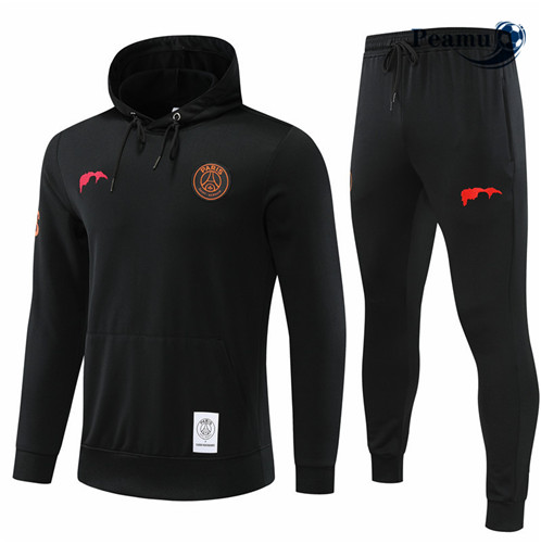 Comprar Camisola Fato de Treino Paris PSG com capuz Noir 2022-2023 baratas