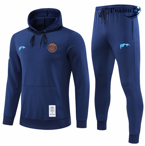 Comprar Camisola Fato de Treino Paris PSG com capuz Azul 2022-2023 online