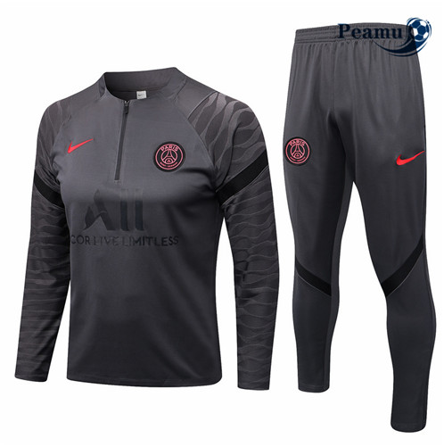 Comprar Camisola Fato de Treino Paris PSG Cinza 2022-2023 preços baratas