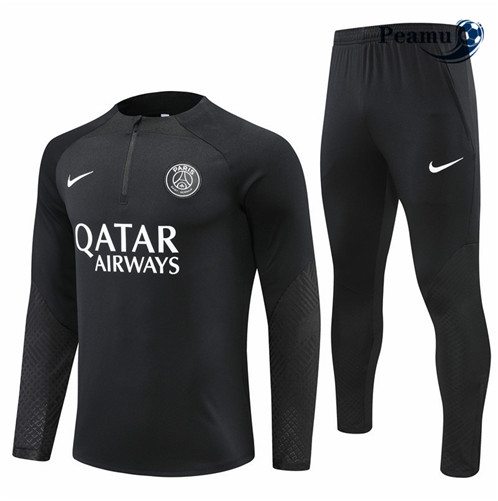 Comprar Camisola Fato de Treino Paris PSG Noir 2022-2023 preços baratas