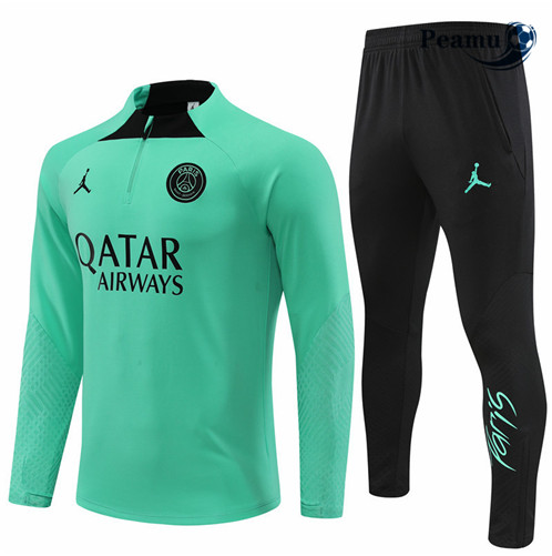 Novas Camisola Fato de Treino Paris PSG Azul 2022-2023 baratas