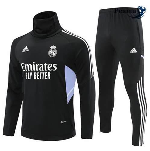 Novas Camisola Fato de Treino Real Madrid Noir 2022-2023 personalizadas
