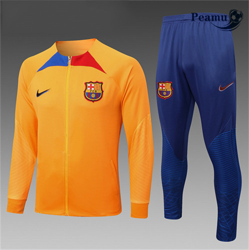 Comprar Camisola Casaco de Fato de Treino Barcelona Criancas 2022-2023 online