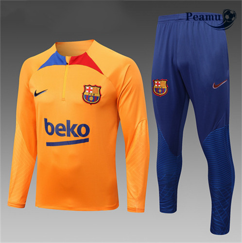 Novas Camisola Fato de Treino Barcelona Criancas 2022-2023 online