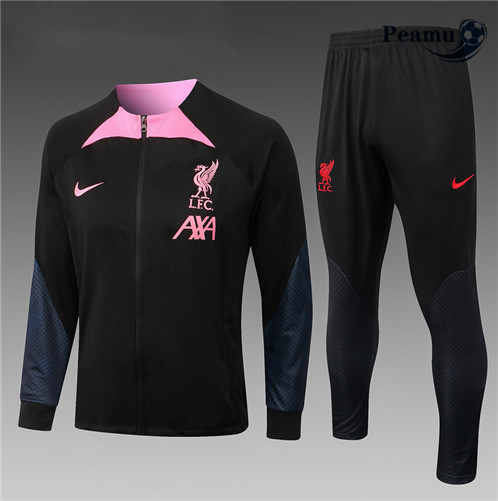 Novas Camisola Casaco de Fato de Treino Liverpool Criancas 2022-2023 baratas