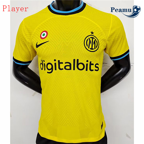 Novas Camisola Futebol Inter Milan Player Version Terceiro Equipamento 2022-2023 personalizadas