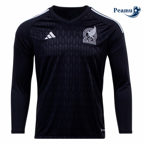 Comprar Camisola Futebol Mexico Equipamento Goleiro Noir 2022-2023 online