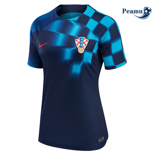 Novas Camisola Futebol Croácia Mulher Alternativa Equipamento 2022-2023 online