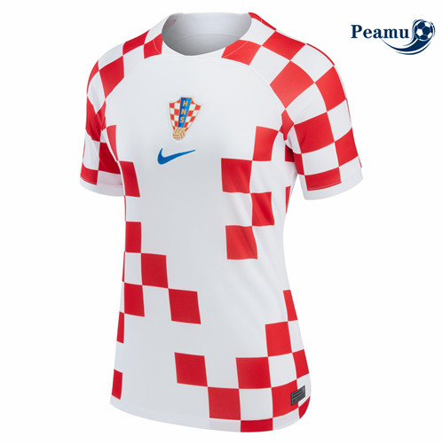 Comprar Camisola Futebol Croácia Mulher Principal Equipamento 2022-2023 baratas