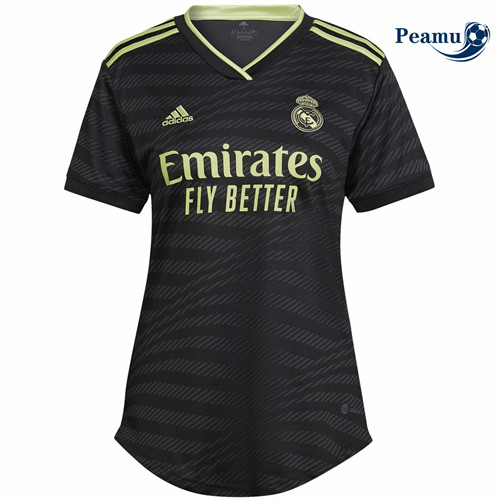 Novas Camisola Futebol Real Madrid Mulher Terceiro Equipamento 2022-2023 baratas