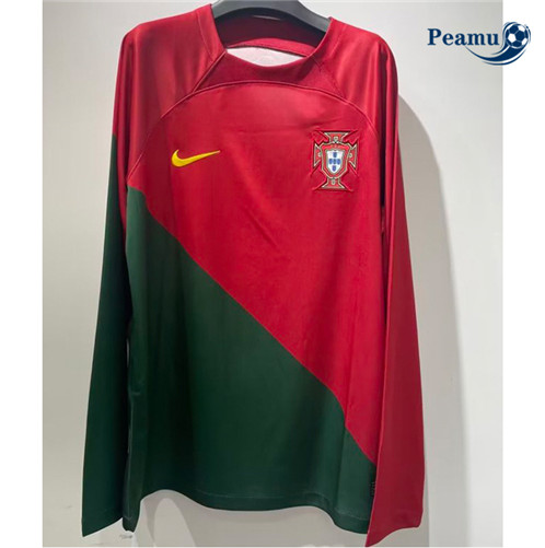 Comprar Camisola Futebol Portugal Principal Equipamento Manga comprida 2022-2023 baratas