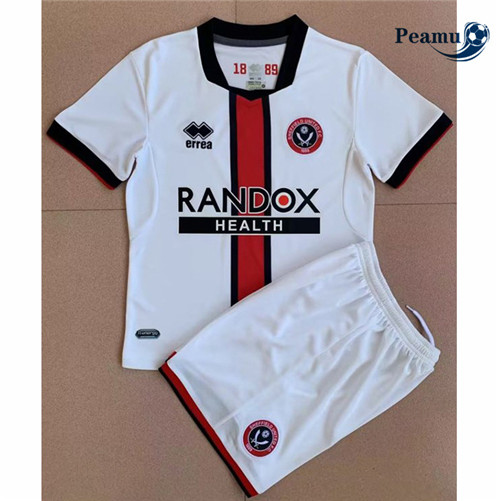 Novas Camisola Futebol Sheffield United Crianças Alternativa Equipamento 2022-2023 online