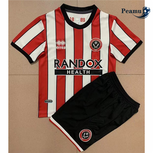 Comprar Camisola Futebol Sheffield United Crianças Principal Equipamento 2022-2023 baratas