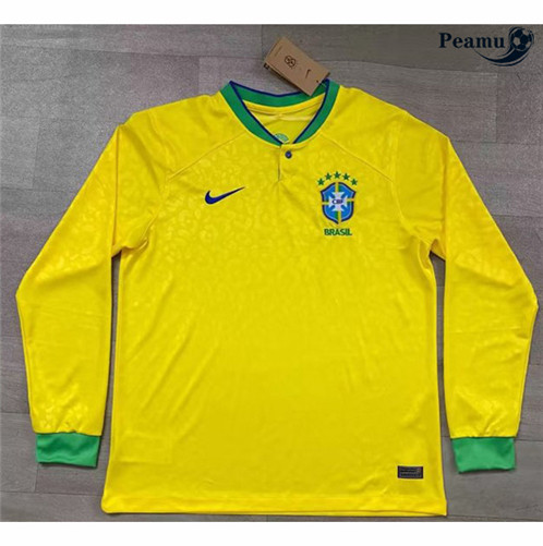 Vender Camisolas de futebol Brasil Principal Equipamento Manga larga 2022-2023 t444 baratas | peamu.pt