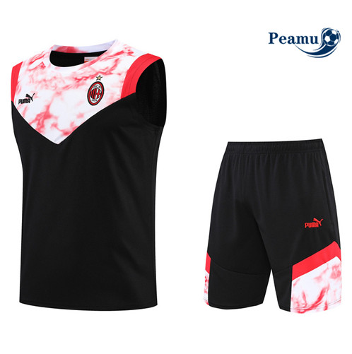 Vender Camisola Kit Entrainement foot AC Milan Colete + Pantalon Negro 2022-2023 t206 baratas | peamu.pt