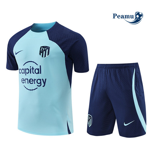 Comprar Camisola Kit Entrainement foot Atletico Madrid + Pantalon Azul 2022-2023 t219 baratas | peamu.pt